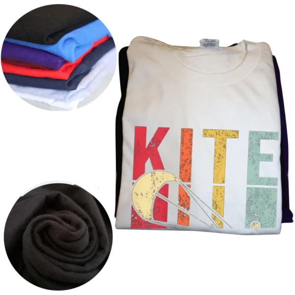 Funny Kite Surfing T Shirts Graphic Cotton Streetwear Short Sleeve Birthday Gifts Summer Style T-shirt Mens Clothing - Image 2