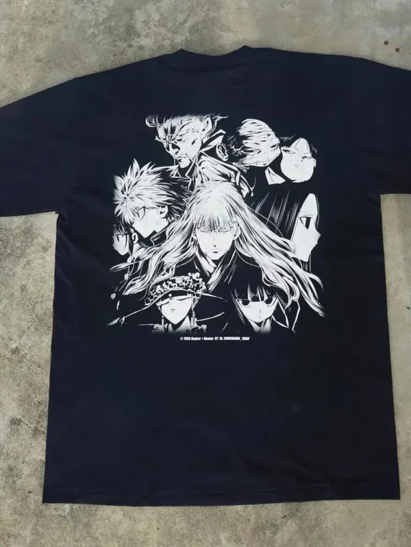 Anime Hunter X Hunter Killua Zoldyck T Shirt Women Casual Fashion Harajuku Short Sleeve Crew Neck oversized Unisex T Shirt - Image 4