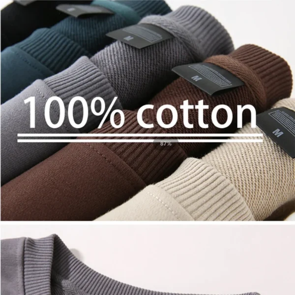 Autumn/Winter O-Neck Embroidery Cotton Casual High Quality Hoodie Men Women Sweatshirts Long Sleeve Men Tracksuit Clothing Tops - Image 5