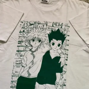 Anime Hunter X Hunter Killua Zoldyck T Shirt Women Casual Fashion Harajuku Short Sleeve Crew Neck oversized Unisex T Shirt