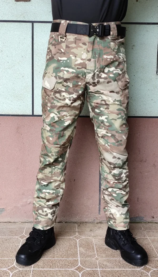 American Men's Urban Camouflage Cargo Pants. Wear-resistant Outdoor Multi-pocket Pants with Checked Fabric in Autumn. S-XXXXXL - Image 4