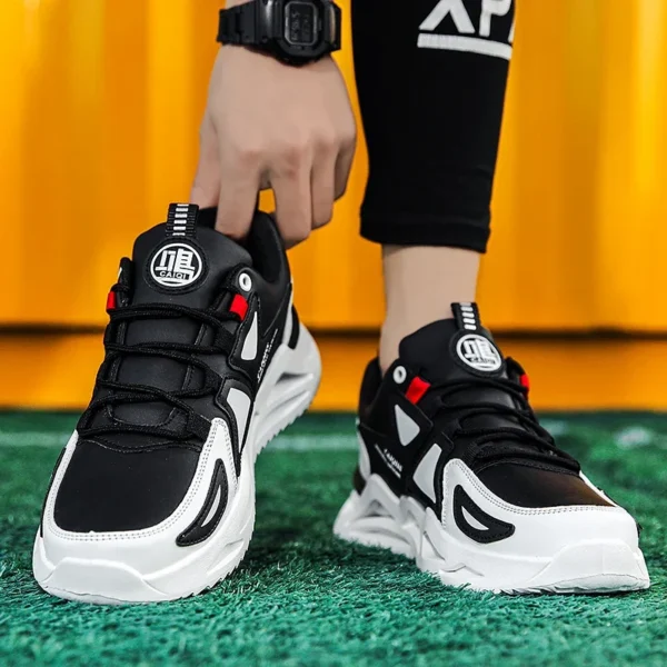 Original Men's Casual Sneakers Breathable Shoes Wear-resistant Fashion Round Toe Trendy All-match Outdoor Mans Sports Sneaker - Image 5