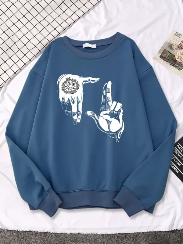 Mayinmoral Alucard Hellsing Printed Clothing Street O-Neck Sweatshirt Autumn Pullover Fashion Casual HoodiesMen Women Plus size - Image 2