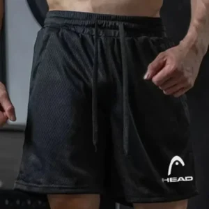 Head Men's shorts 2024 Summer Men's Tennis Breathable shorts Outdoor Sports Shorts Running Fitness Training Basketball shorts