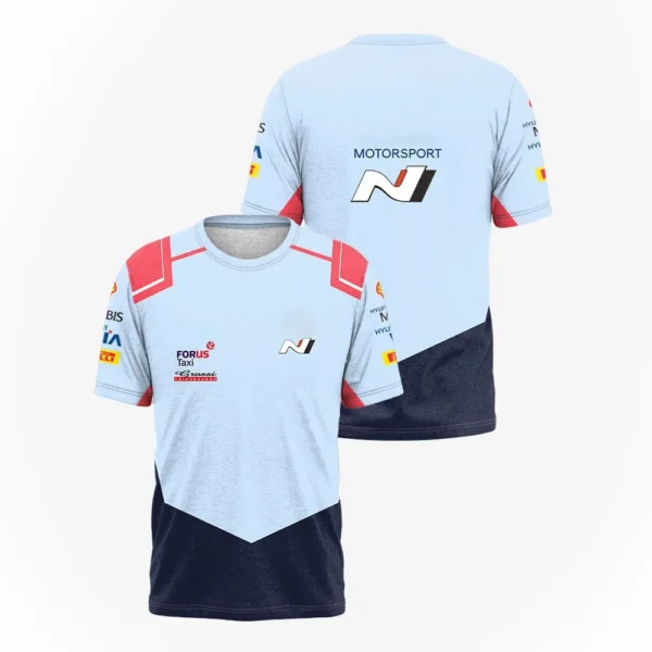 Summer New Modern Team T-shirt Men's Outdoor Extreme Sports WRC Racing T-shirt Quick drying Breathable Rally Top Bicycle Top - Image 4