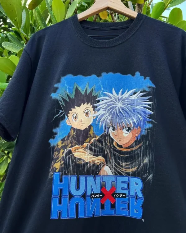 Anime Hunter X Hunter Killua Zoldyck T Shirt Women Casual Fashion Harajuku Short Sleeve Crew Neck oversized Unisex T Shirt - Image 6