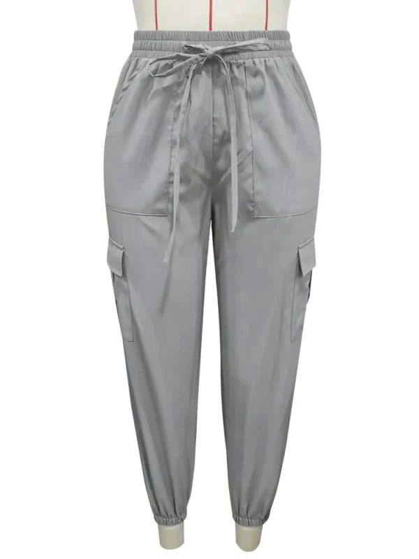 New Arrival Best Sell Products Casual Women Sweatpants Workout Joggers Cargo Pants Trousers Leggings For Women---SHP0320 - Image 4