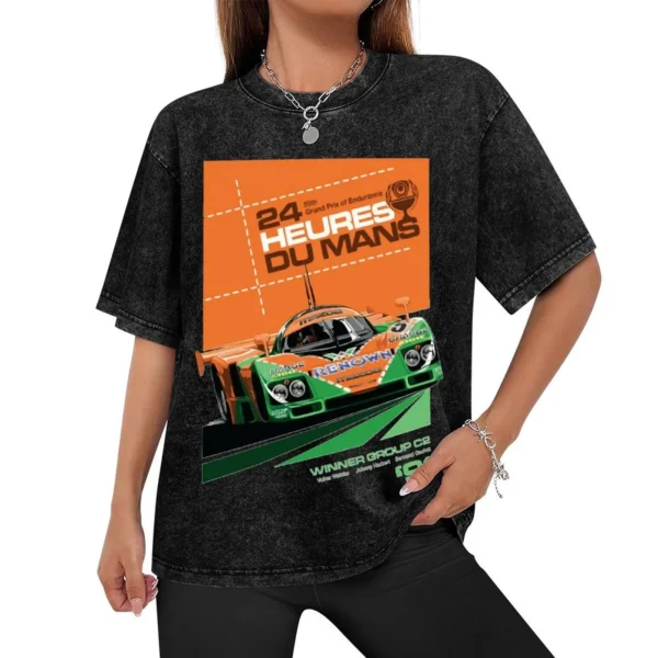 787B Racing Car Classic T-Shirt anime man clothes graphics new edition t shirt men 100℅ cotton - Image 2