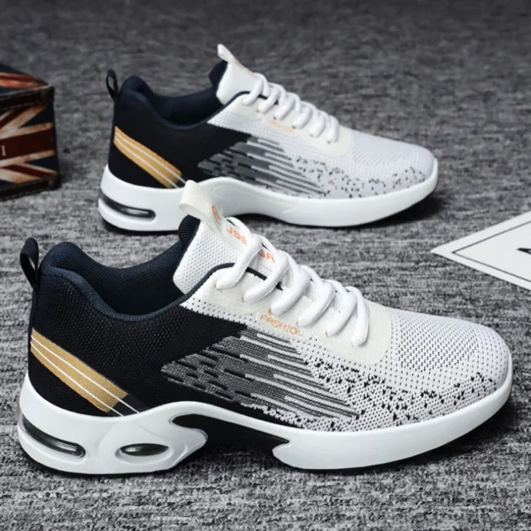 Men's Casual Sneakers Man High Quality Fashion Athletic Sport Shoes Tennis Spring Autumn Soft Soled Woven Breathable Sneakers - Image 6