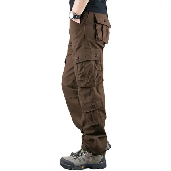 2022 Spring Summer Autumn Winter Men's Cargo Pants Khaki Military Pants Casual Cotton Tactical Pants Large Military Pants Homme - Image 5