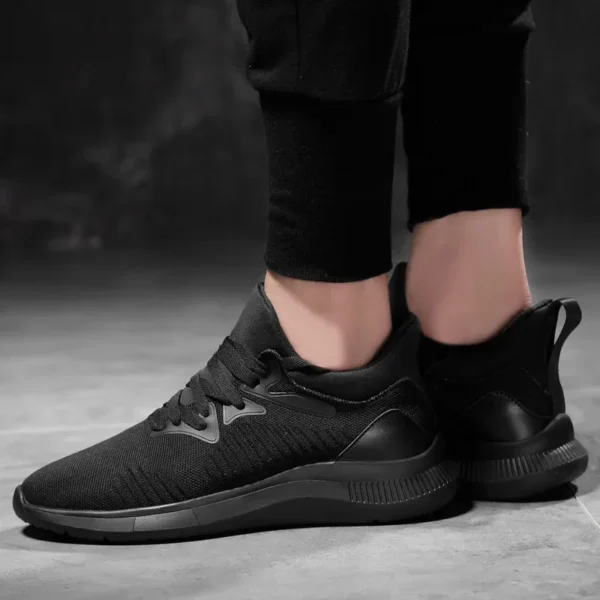 Elevator shoes for man height increase 6cm 8cm 2024 Luxury Brand sneaker Genuine Leather Men's Hidden Heels Casual Shoe Heights - Image 3