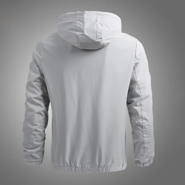 Windbreaker Hiking Sport Outwear Windproof Hooded Jacket Men Autumn Thin Breathable Outdoor Sportwear Hoodies Men's Clothing Top - Image 4