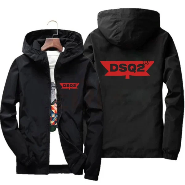 2024New Brand DSQ2 Spring Fall Casual Jackets Men Fashion Coats Large Size Windbreaker Bomber Jacket Male Army Outdoors Clothes - Image 4