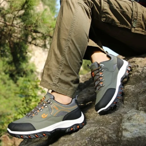 Men Sneakers Summer Mesh Breathable Casual Shoes for Men Thick Sole Non-Slip Hiking Shoes Tennis Walking Shoes Large Size 46 - Image 3