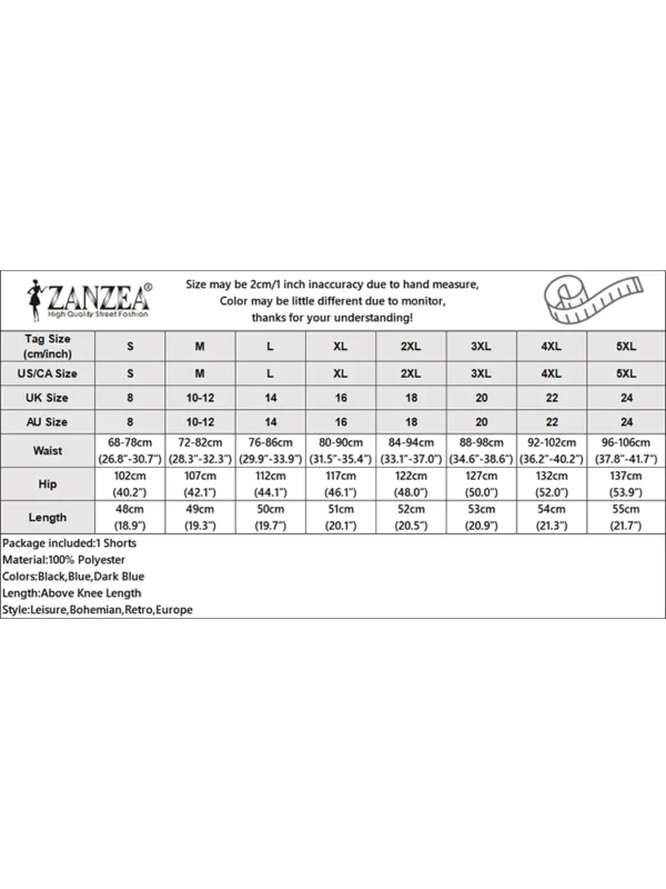 ZANZEA Casual Loose Elastic Waist Shorts Women 2024 Fashion Denim Solid Wide Leg Short Pants Summer Leisure Daily Jeans Trousers - Image 6