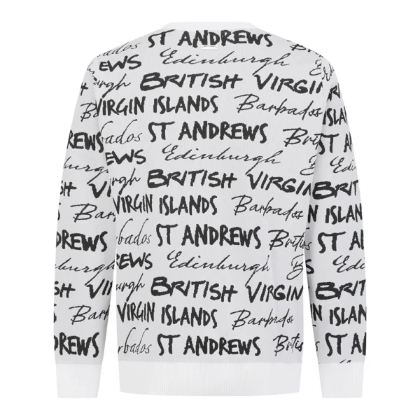 "Luxury New Style! ST ANDREWS Men's Trendy Pullover! High Elasticity, Autumn Sports Knitted Sweater, Golf, Versatile!" - Image 2