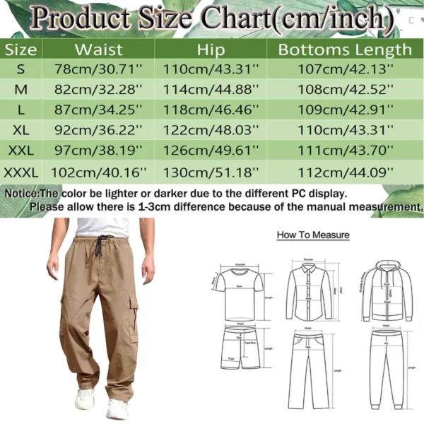 Harajuku Oversized Cargo Parachute Pants Autumn Men Streetwear Vintage Y2k Hip Hop Wide Leg Joggers Baggy Casual Sweatpants - Image 6