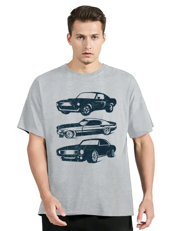American Muscle Car Speed Lover Cars Fan Racing Driver Rat Premium T-Shirt Oversized Men Clothing Tshirt Fashion Casual T Shirt