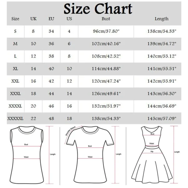 3D Flower Print Plus Size Dresses for Women Ladies Summer Sleeveless Loose Long Maxi Dress Elegant Pockets Party Tunic Dress 5XL - Image 6