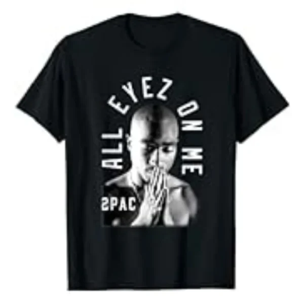 2PAC Tupac All Eyez On Me 2024 Rapper Hip Hop New Graphic Men's T Shirts Harajuku Y2K My Body My Choice Pro Choice Oversized - Image 5