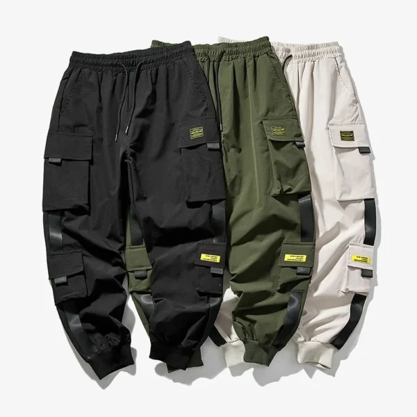 Men Cargo Pants Casual Hip Hop Pocket Pants 2024 Spring Autumn Male Joggers Trousers Sweatpants Fashion Streetwear - Image 5