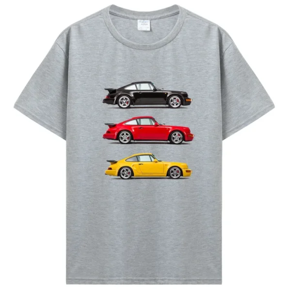 Car Racing Classic Graphic T Shirts Short Sleeve Cotton T-shirt Oversize Tshirt Funny Tees Harajuku Streetwear Men's Clothing - Image 5
