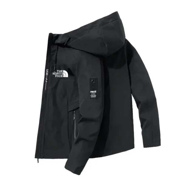 2024 new spring and autumn men's windproof jacket casual hooded jacket high quality outdoor sports men's high-end jacket - Image 4