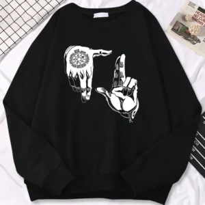 Mayinmoral Alucard Hellsing Printed Clothing Street O-Neck Sweatshirt Autumn Pullover Fashion Casual HoodiesMen Women Plus size