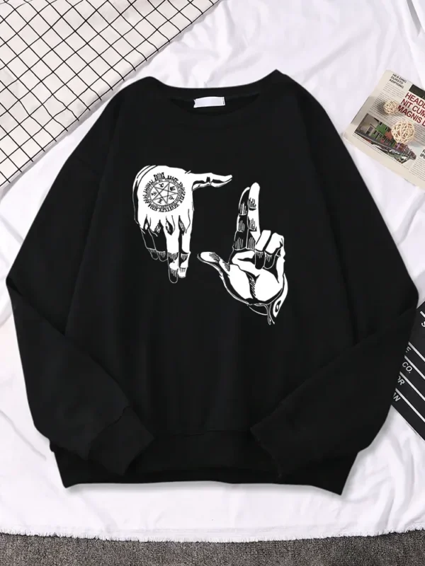 Mayinmoral Alucard Hellsing Printed Clothing Street O-Neck Sweatshirt Autumn Pullover Fashion Casual HoodiesMen Women Plus size
