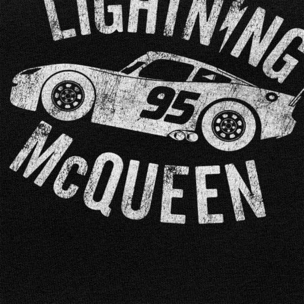 Men Lightning McQueen T shirts short sleepred cotton tshirt classic graphic speed racing car tee tops oversized clothing - Image 4