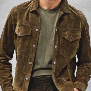 Men Vintage Lapel Buttoned Slim Jackets Fashion Long Sleeve Outwear 2024 Male Fashion Simple Solid Corduroy Coats Streetwear