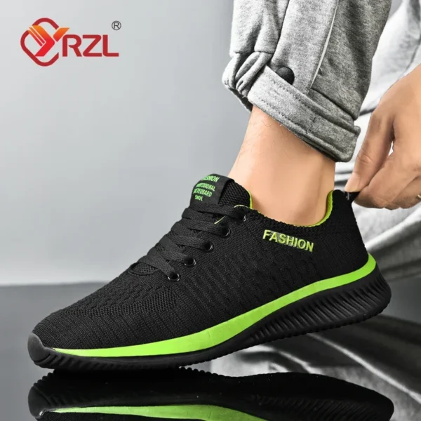 YRZL Sneakers Men Running Shoes Women Lightweight Sport Shoes Classical Mesh Breathable Casual Shoes Fashion Couple Sneakers - Image 4