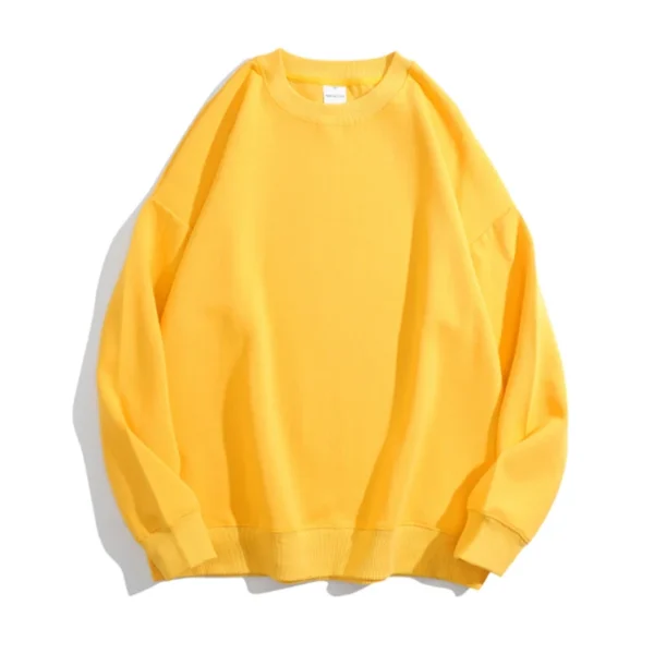 Oversize Winter Warm Sweatshirt Women Basic Tops Boyfriend Pink Loose Vintage Pullovers Women Winter Fleece Lined Sweatshirts - Image 2