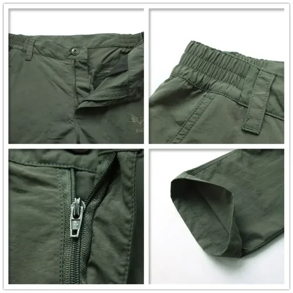 Thin Men's Dry Army Waterproof Casual Trousers Pants Tactical Work Spring Summer Joggers Quick Military Cargo Breathable - Image 6