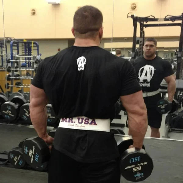 Beast Fitness Training Short Sleeved O-neck Men's Large Loose Muscle Fitness Sweat-absorbing Pure Cotton Sports Oversize T-shirt - Image 6