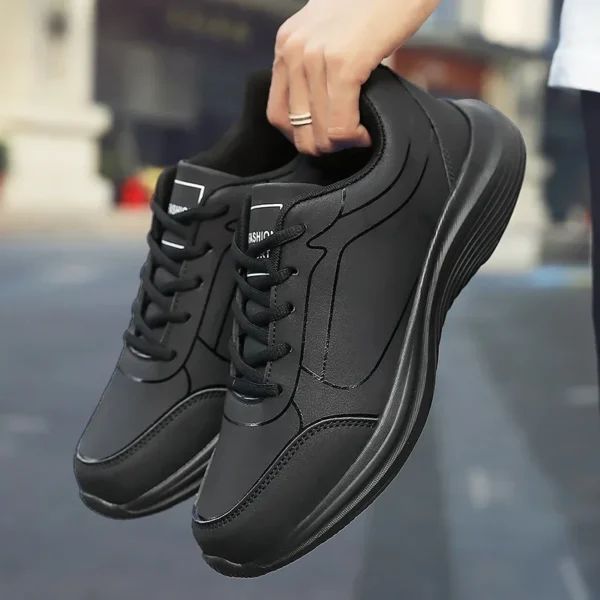 New Lightweight Men Sneakers Winter Men's Running Shoes Non-slip Breathable Male Walking Shoes Warm Lace Up Soft Casual Shoes - Image 5