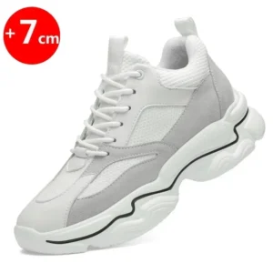 2024 Men Sneakers Heightening Shoes Elevator Increase s Insoles 7-8CM Height Increasing designer tenis para hombre Breathable