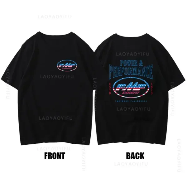 Hot Sale FMF Racing Exhaust Ama Motocross Tee Round Neck Fashion Clothing Short Sleeves Summer Mens Cool Top 100%Cotton T Shirt - Image 6